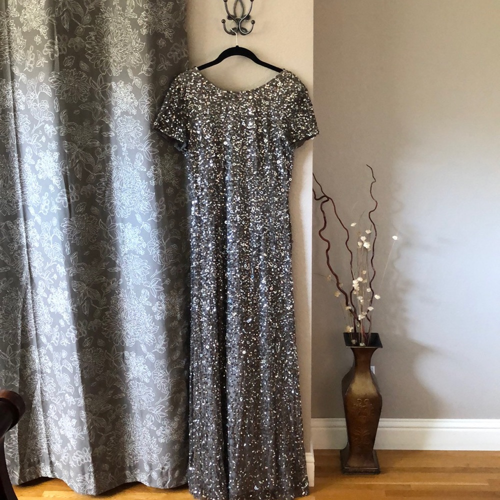 Adrianna Papell Mother if Bride Gown Size 10